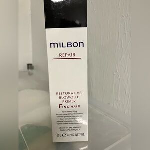 Brand new in box Milbon restorative blowout primer for fine hair.